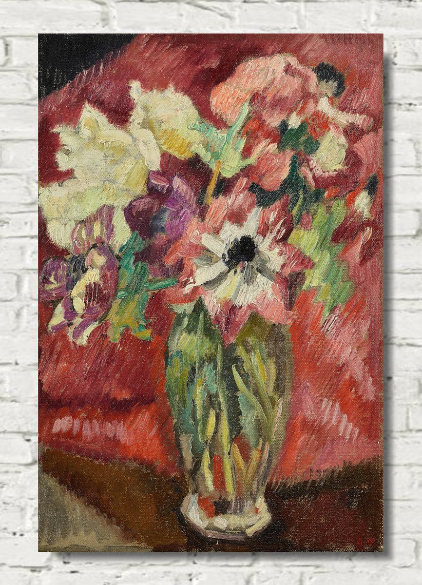 Trending Wall Art💡:  Bouquet with Crystal vase (1935) by Louis Valtat  👉🏽👉🏽 nuel.ink/hrmXf2

#gallerywall #wallart #homedecor #trendingart