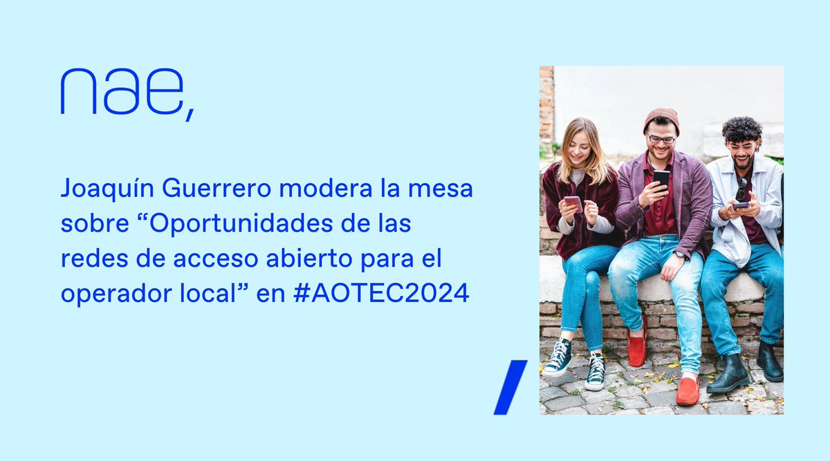 ✨ ¡Es un placer anunciar que acompañaremos a @VantageTowers, @AmericanTowerUS, @totemtowers, #Excom, @onivianetworks y #AsteoRedNeutra en el debate sobre el potencial de las redes de acceso abierto para operadores locales de @aotec_es! 

📅 El 10 de mayo, con @jguerrero_gar, en…
