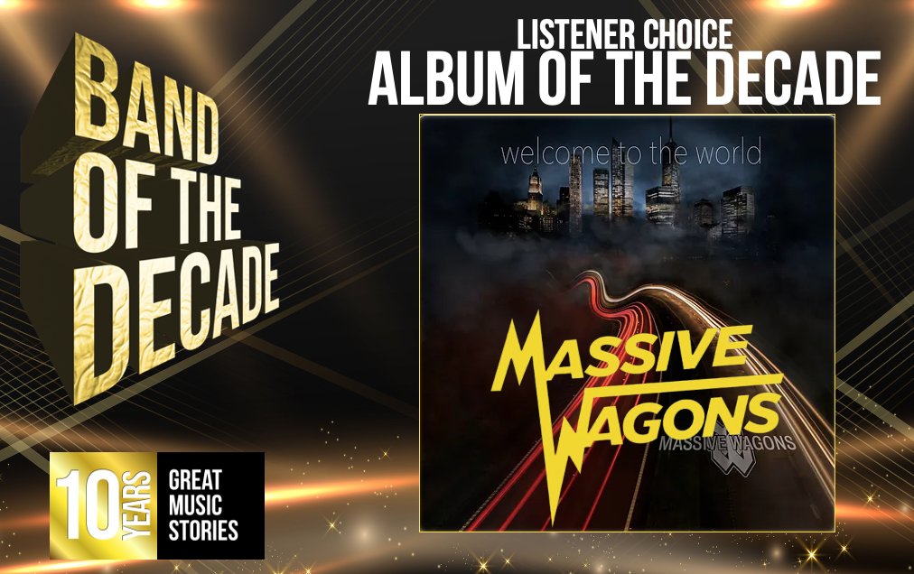 Album of the Decade: 4 of 6 months into our search for Band of the Decade. April was albums month, and you picked @MassiveWagons as delivering the Album of the Decade. A true benchmark album. Thanks to all the listeners for having your say. People power x