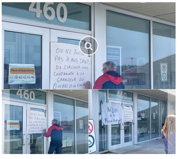 ÎLES - ENVIRON 150 PERSONNES ONT PARTICIPÉ HIER UNE MANIFESTATION POUR DÉNONCER LA PASSE ARCHIPEL (CFIM) - Le groupe de manifestants s’était donné rendez-vous au Centre multisport Desjardins en début d’après-midi et s’est déplacé vers la mairie en voiture, faisant résonner les…