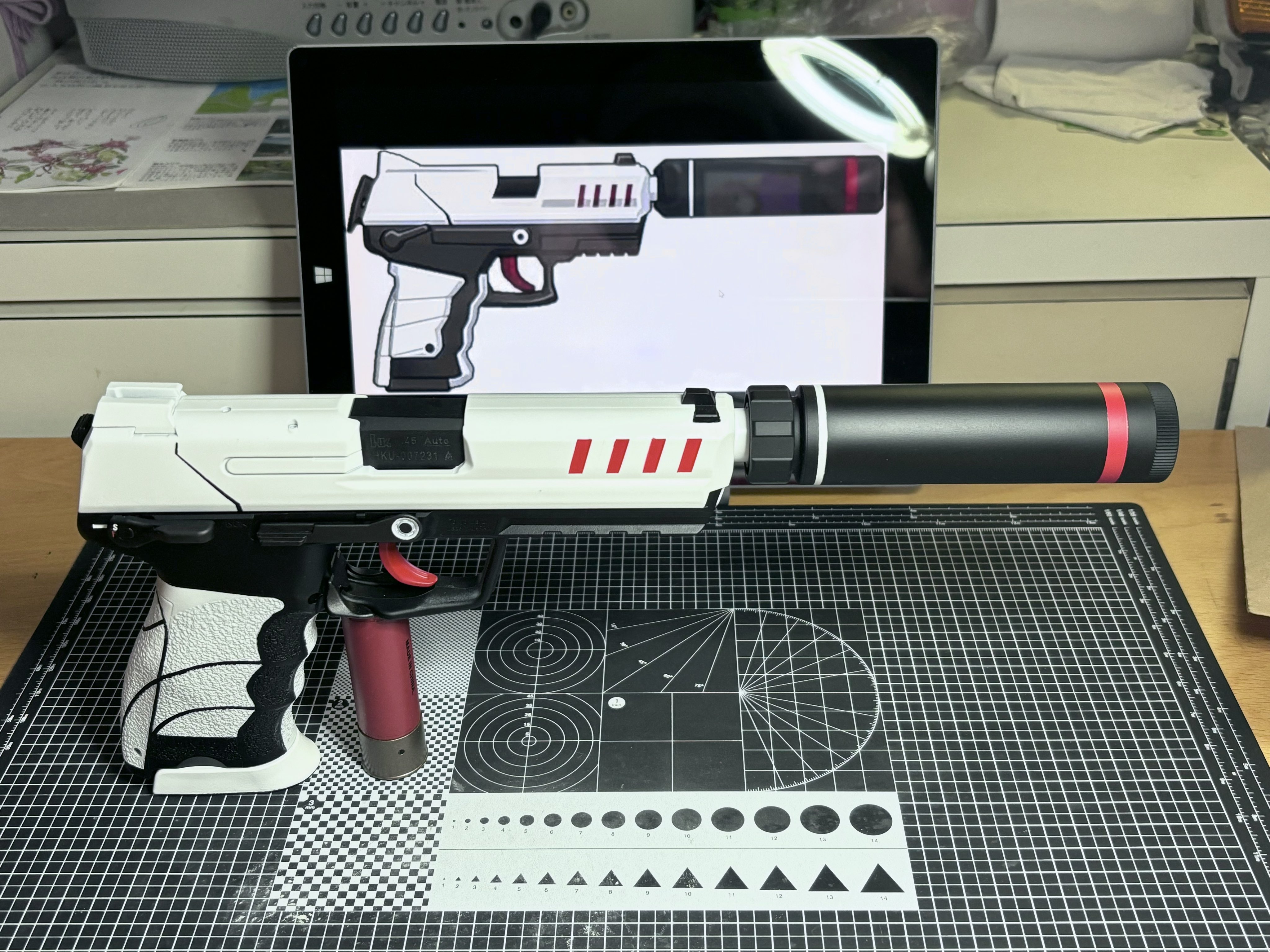 バ*ラ様 鬼方カヨコ デモンズロア(東京マルイ HK45) バ*ラ様 鬼方カヨコ デモンズロア(東京マルイ HK45) - メルカリ