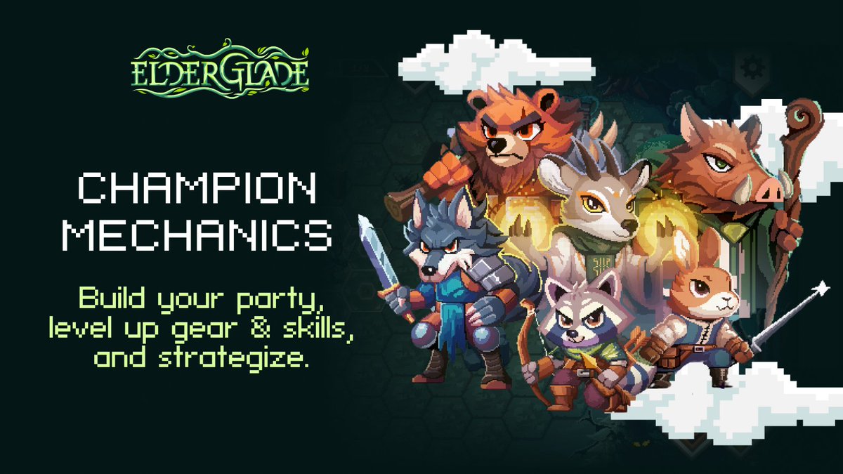 Explore a kingdom teeming with animal heroes in Elderglade! 🦊 Choose your furry fighter - a swift fox archer or a stoic bear tank - each with unique classes for diverse playstyles. Manage your growing party, level them up, and delve into a massive skill tree to craft your dream