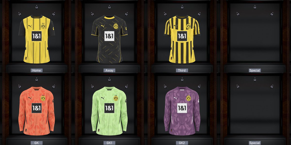 Borussia Dortmund 24/25 Concept Kitset

DL: mega.nz/file/39BknJaY#…

#Fifa23 #FifaMods #EAFC #EAFCMods #BVB #BorussiaDortmund #Dortmund #Bundesliga #Kits #Modding #Kitmods