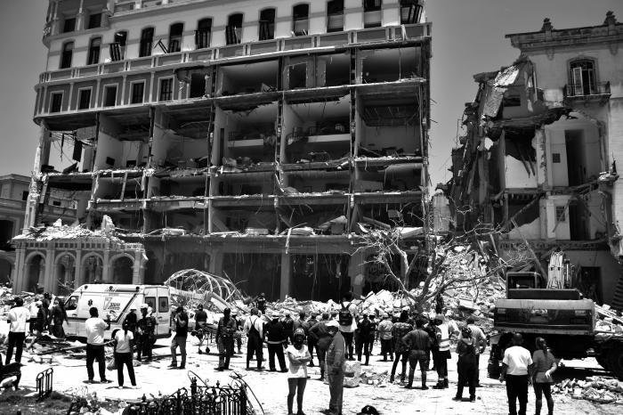 Dos años| Explosión del Hotel Saratoga. Día triste para el pueblo de Cuba 🇨🇺 #SiempreConNosotros