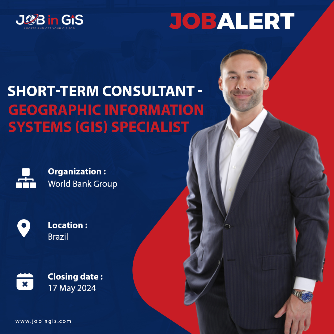 #jobingis : World Bank Group is hiring a Short-Term Consultant - Geographic Information Systems (GIS) Specialist
📍 : #Brazil 
Apply here 👉 : jobingis.com/jobs/short-ter…

#Jobs #mapping #GIS #geospatial #remotesensing #gisjobs #Geography #cartography #remotejobs #remotework
