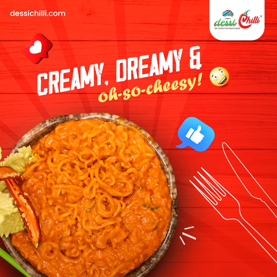 Get ready to fall in love! 🧀

Our Cheese Maggi is the epitome of comfort food, with its creamy texture and cheesy goodness.

#DessiChilli #familyrestaurant #eatwithlove #tasteofdessichilli #businessoninstagram #deliciousdishes #dessichillikolkata #Kolkata