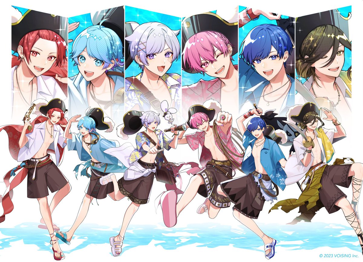 いれいす 海賊団 お仕事】 いれいす様 夏ツアーリード曲『いれいす海賊団の冒険譚