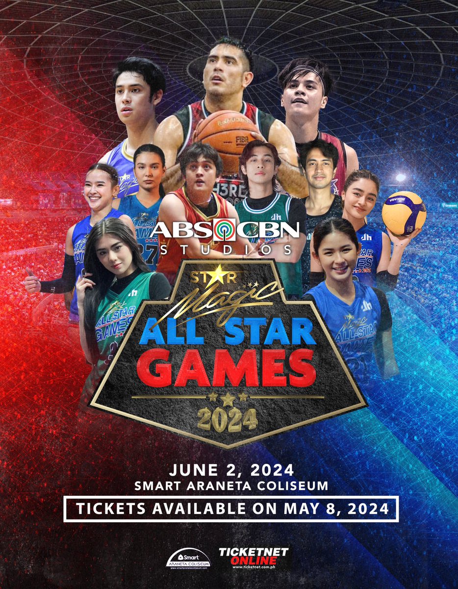 Revenge Game loading.. New Challenger incoming.. With over 100 stars, witness the best and the biggest celebrity sports event of the year! Star Magic All Star Games 2024 June 2 at The Araneta Coliseum Tickets Available on May 8, 2024 #StarMagicAllStarGames2024