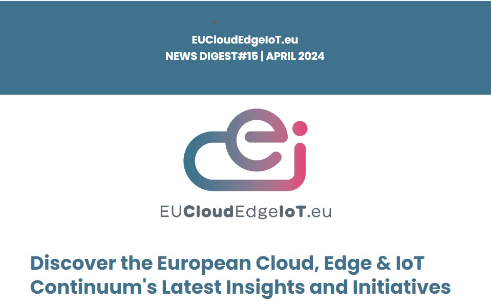 INTEND (@intendproject) on Twitter photo The latest <a href="/EU_CloudEdgeIoT/">EUCloudEdgeIoT</a> News Digest is out 📰 and we are thrilled to announce that #INTENDproject is being part of the new cluster featured by the community - The Cognitive Computing Continuum: Pioneering the Future of AI and Edge Computing.
➡️ tinyurl.com/mwp45c2x The latest <a href="/EU_CloudEdgeIoT/">EUCloudEdgeIoT</a> News Digest is out 📰 and we are thrilled to announce that #INTENDproject is being part of the new cluster featured by the community - The Cognitive Computing Continuum: Pioneering the Future of AI and Edge Computing.
➡️ tinyurl.com/mwp45c2x