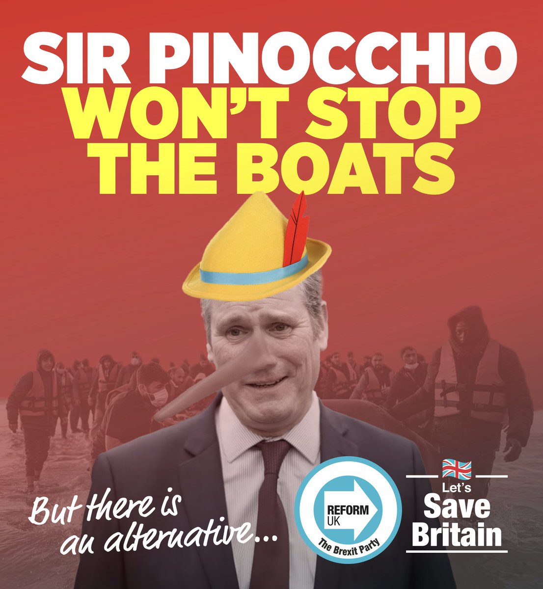 It is clear: Only Reform UK will stop the boats…