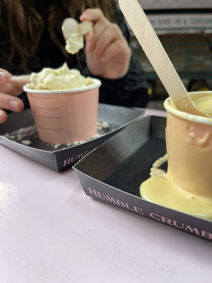 Ive never had apple crumble for breakfast…but it might be the start of things to come!! 😋 #humblecrumble #camdentown