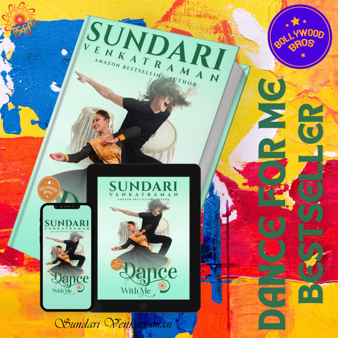 Book #64 DANCE WITH ME #BollywoodBros 2 #ContemporaryRomance #HotNewRelease #Kindlebestseller #SundariVenkatraman #RomanceNovel It was as if Tom and Jerry had taken a call to tie the knot and here they were, barely civil to each other. @amazonbooks mybook.to/DanceWithMe-Su…