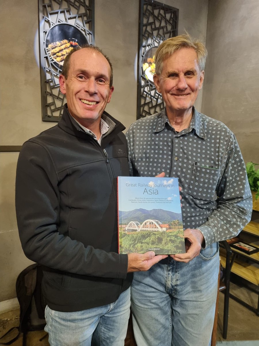Talking railways with David Bowden, the author of Great Railway Journeys in Asia. Rail tourism is growing in Asia, especially in Thailand and Japan with plenty of heritage train experiences to enjoy.

@RichardBarrow @OnTheRails @seatsixtyone @nonstopeurotrip @AnthonyTravelEd