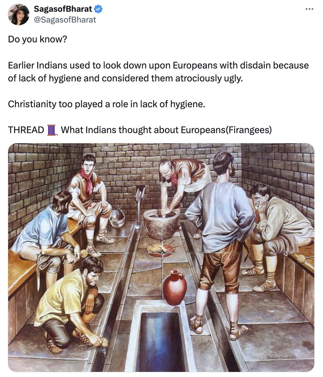 Let's pretend this thread isn't an insane cope and just ask Indians: So what went wrong? How did you end up fouling your environment and literally eating shit?