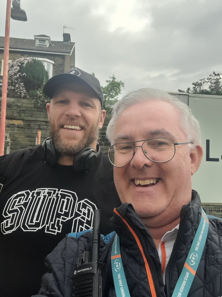 @jameshaskell great meeting you at Lancaster Railway. Have a super day.