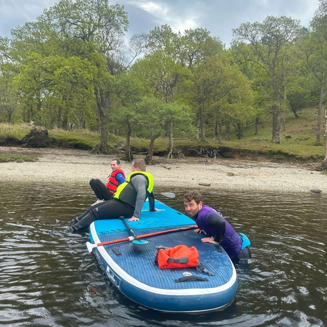 To get us motivated this Monday, here are some photos of last week’s epic SUP day out adventure to Loch Lomond. #MondayMotivation #BankHoliday #Throwback #SupportedAdventure #ASN #Autism #Autistic #ASD #Respite #EpicDaysOut