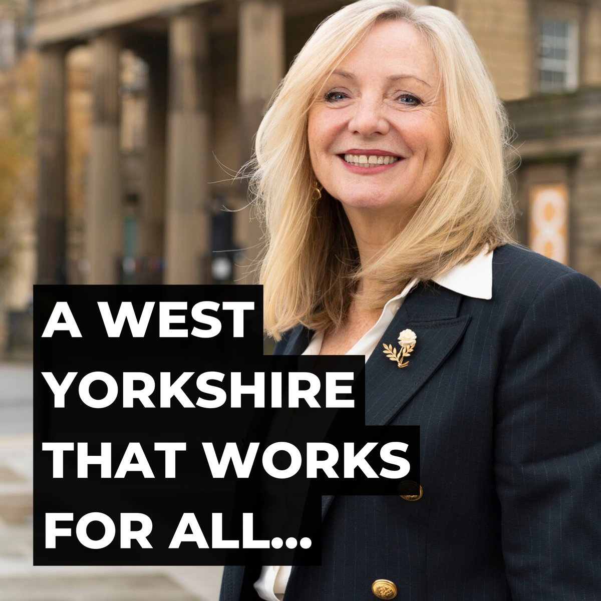 People have renewed their faith in me to continue what we’ve started, building a West Yorkshire that works for all! Here’s how we’ll be doing that: 🚎 Local control of buses and spades in the ground on a tram system. 🧮 A region of learning with a new skills and training