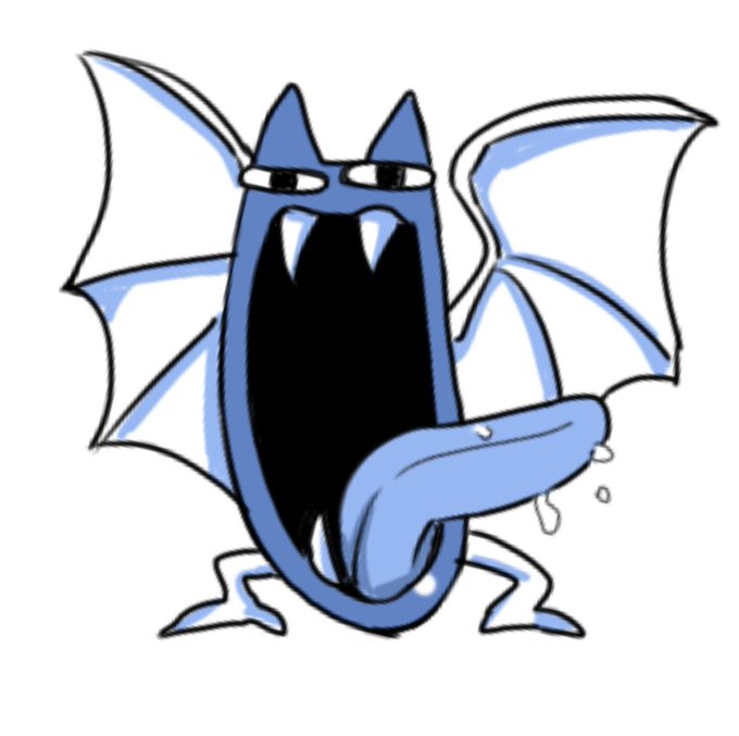 青版ゴルバットを描きました 