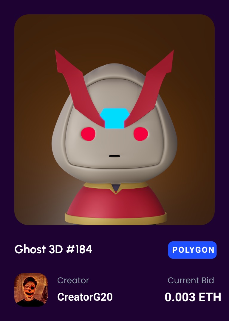 New Ghost available✅ & they're waiting for adopt👻 I wish you get good news today💖 Polygon Blockchain ERC-721 opensea.io/collection/dai… Let's adopt them! #NFTCommunity #VERTICALNFT #OpenSeaCollection