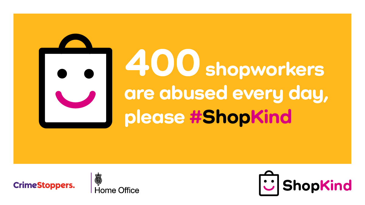Everyone has the right to feel safe at work and we don't tolerate abuse of any kind. We’re supporting the #ShopKind campaign that encourages kindness and respect to retail workers and customers in stores. When you shop with us, please #ShopKind. More 👉 bit.ly/4b4RLul