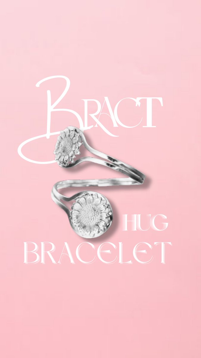 Heyy, Introducing the Bract HUG ✨🫂❤️✨ bracelet, designed to wrap your wrist in warmth and love, bringing the comforting hug of a loved 🤍one wherever you go.🎈

Available for pre-order

Specs: sterling silver with options for custom stone placement