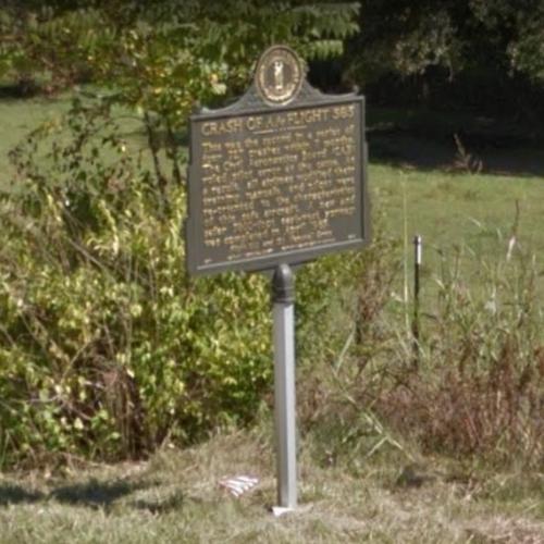 American Airlines Flight 383 Historical Marker #StreetView vgt.me/mUoZ