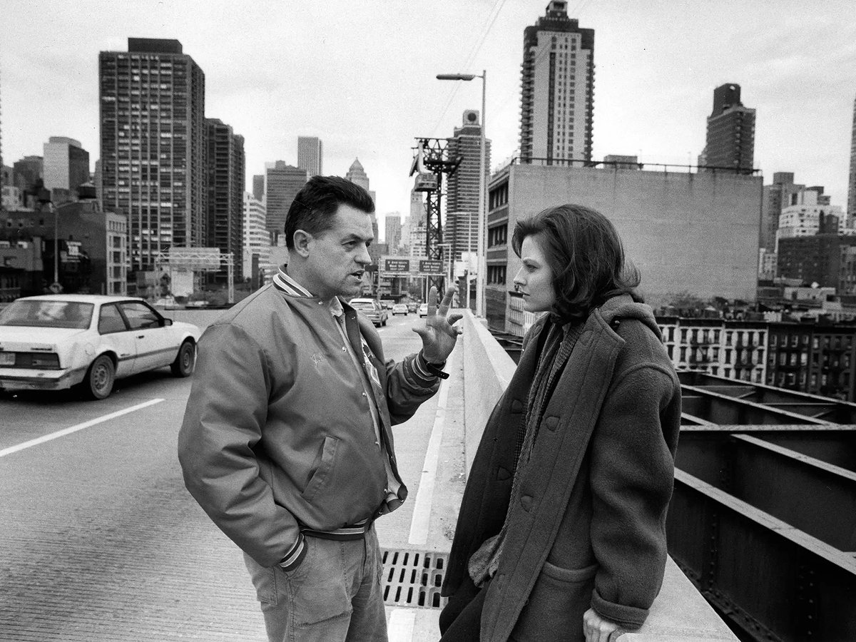 Jonathan Demme and Jodie Foster during filming of 'The Silence of the Lambs' in 1989 #art #artwork #artmattersandthings #artappreciation #artistlife #photography #cinema #film #ontheset #movie #jonathandemme #jodiefoster #artist #moviemonday