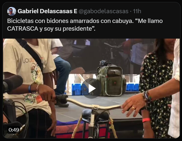 Gran noticia para el Colombia. @gabodelascasas acaba de ganar el Tour de la Imbecilidad. ¡Felicitaciones, campeón!