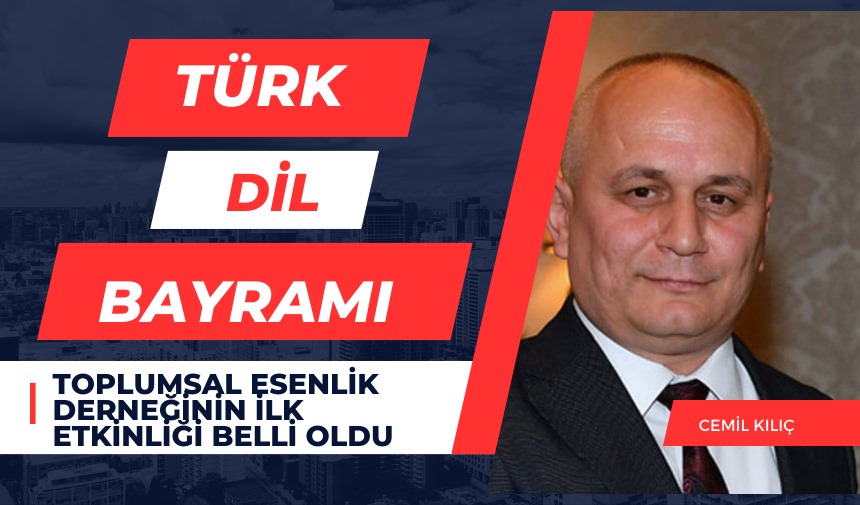 📌İlahiyatçı yazar Cemil Kılıç öncülüğünde kurulan Toplumsal Esenlik Derneği, ilk etkinliğini 12 Mayıs’ta Dil Bayramı’nı kutlayarak yapacak. 📌Gaziosmanpaşa Kültür Merkezi’nde düzenlenecek, Anneler Günü’ne denk gelen etkinlikte Türkçe türküler ve şiirler seslendirilecek, dil…