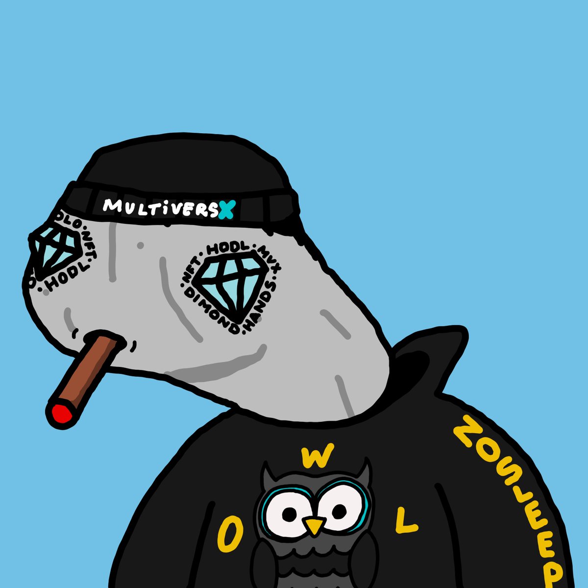 OwlCitizensX's tweet photo. auhsdailbadosuafhlihfdas @pathelin.. just finished the Hunt and saw it -- this made our day!
so happy -- the #SecretOwl sends her regards!
#MultiversXCommunity is definitely the place to be #web3 visionaries -- #Builders with common visions forging together the best blockchain there was, there is and will be!
get your #Basturd a No Sleep Hoodie and let's make NFTs great again! -- don't have a @Basturds_NFT yet?
MajorBasturd will come after you!
#OwlsNeverSleep -- Unity, Precision, Perfection!
Trinity!