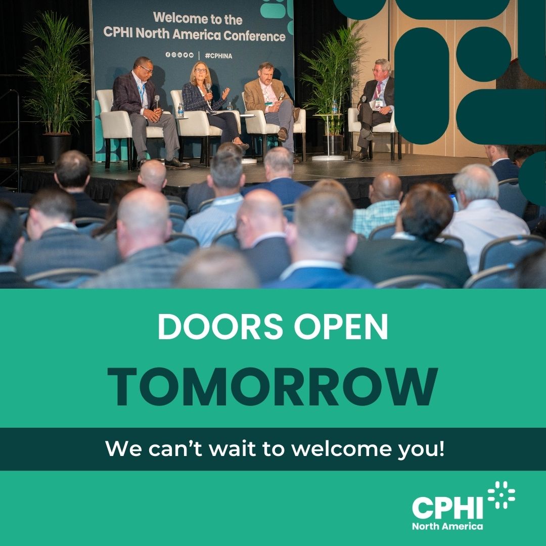 📣 Doors open tomorrow! 📣 🌟 We can’t wait to welcome you to CPHI North America 2024! Get ready to make the most of your visit and have an incredible experience. See you tomorrow - at the heart of pharma!