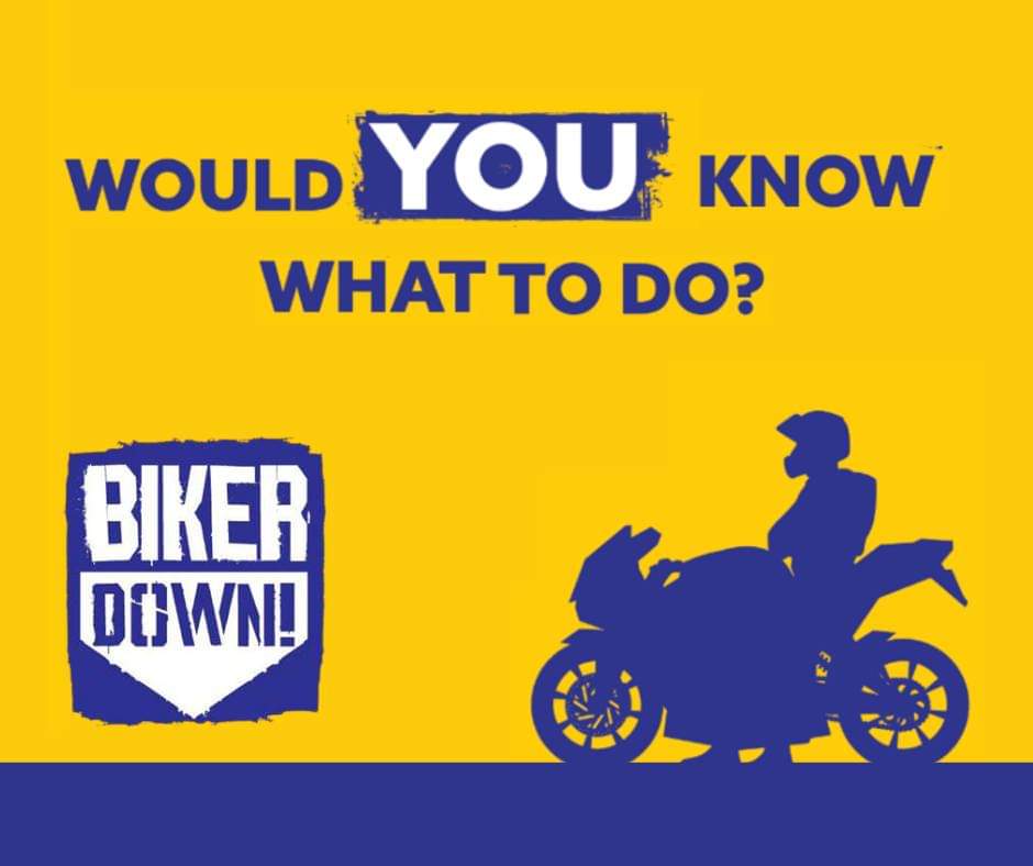 🏍️ It's Motorcycle Awareness week and we're hosting a FREE #BikerDown session at Wokingham Fire Station on Saturday!

Find out more and book your place online: ow.ly/4Lan50RgpjK

For more information on #BikerDown, visit their website: ow.ly/WQ3i50RgpjJ

#Bikesafe