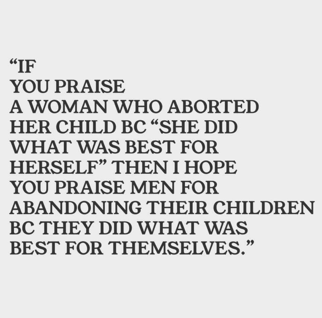 @KeneAkers Pro life means I don't condone murder I don't condone somebody killing a baby so they can go back to the club and spread their legs and shake their ass