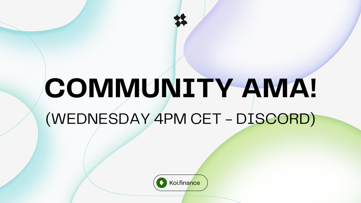 Mark your calendars! 🗓️ (4PM CET, Wednesday 8th May)

Be sure to drop your question below, ahead of time! 👇