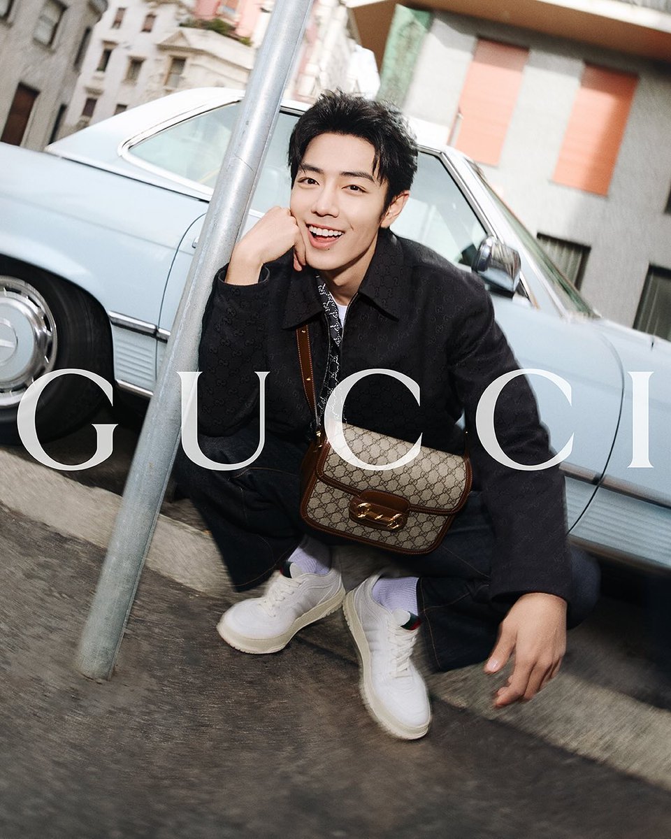 Captured where he first wore the Horsebit 1955 bag 5 years ago, Global Brand Ambassador Xiao Zhan returns to Milan in a special campaign celebrating his journey with Gucci.  Gucci Plaza Senayan, Level 1  #WhatsOnPlazaSenayan #PlazaSenayan