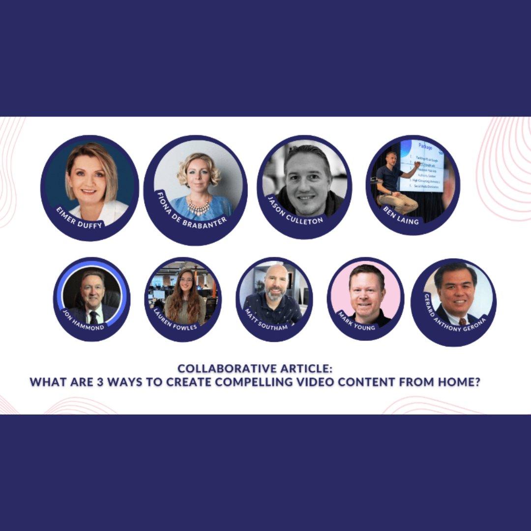 🎥What are 3 ways to create compelling video content from home? Thanks @ExpertCircle_uk for the invite to contribute to this collaborative article. Great to exchange ideas/strategies when it comes to using video: bit.ly/ExpertCircleVi… 👩‍💻 #ExpertCircle #Video #FITsocialmedia