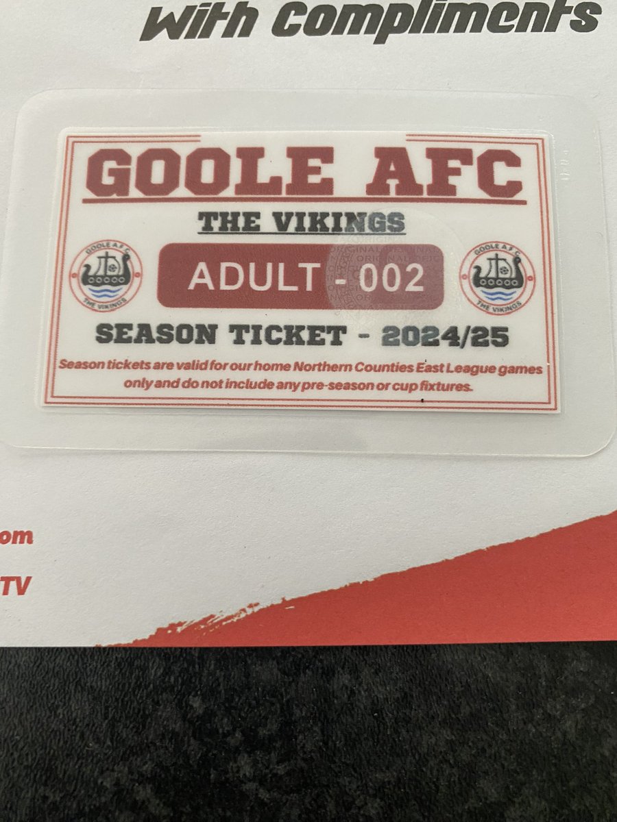 Todays delivery, can’t wait to get going again @GooleAFC @GAFC_Supporters