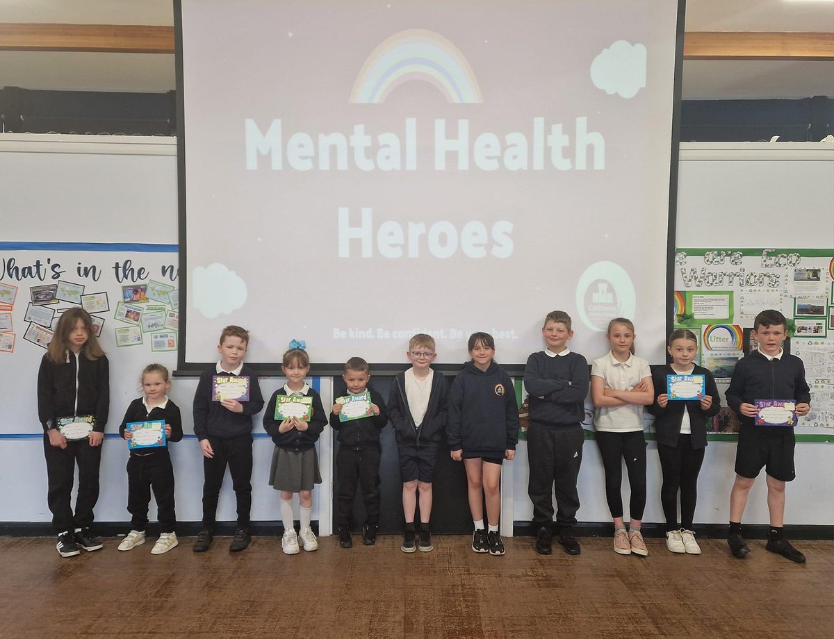 There were lots of amazing reasons given by our #MentalHealthHeroes for choosing the recipients of their awards this week. Thank you to all these pupils for making our school a happier place to be! #MentalHealthMatters #WeAreCastleway