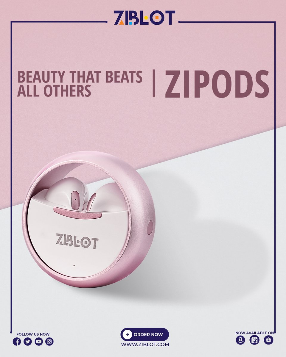 We know you’ve seen stylish earbuds, but we’re certain you’ve never seen something like our ZiPods. With a round case so sleek and impressive, you’d love to flaunt it.

Order now to experience the perfect fusion of looks and beats! 🎶✨

#ziblot #uniqueyou #MusicLovers #zipods