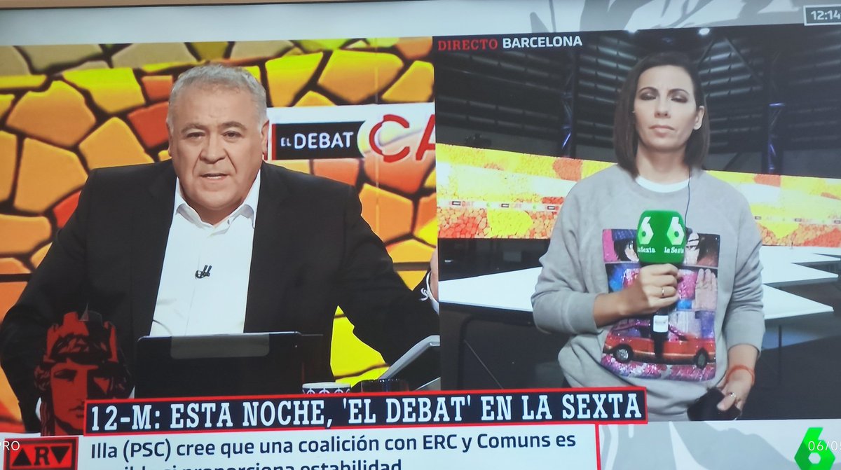 Como no, ahí está @_anapastor_ con Ferreras horas después de oírse los audios contra Pedro Sánchez y estercoleando con Villarejo sobre Begoña Gómez.
Esta imagen representa lo más vergonzoso del periodismo español.