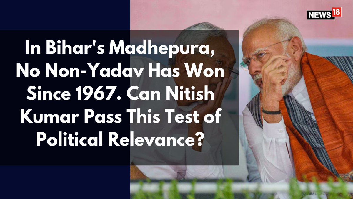 The Bihar CM has to prove his ‘Sushasan Babu’ credentials are intact enough to ensure victory of its candidate from a seat that the BJP’s survey found would have been best given to someone else #Bihar #NitishKumar Reported by: @AninBanerjee news18.com/elections/in-b…
