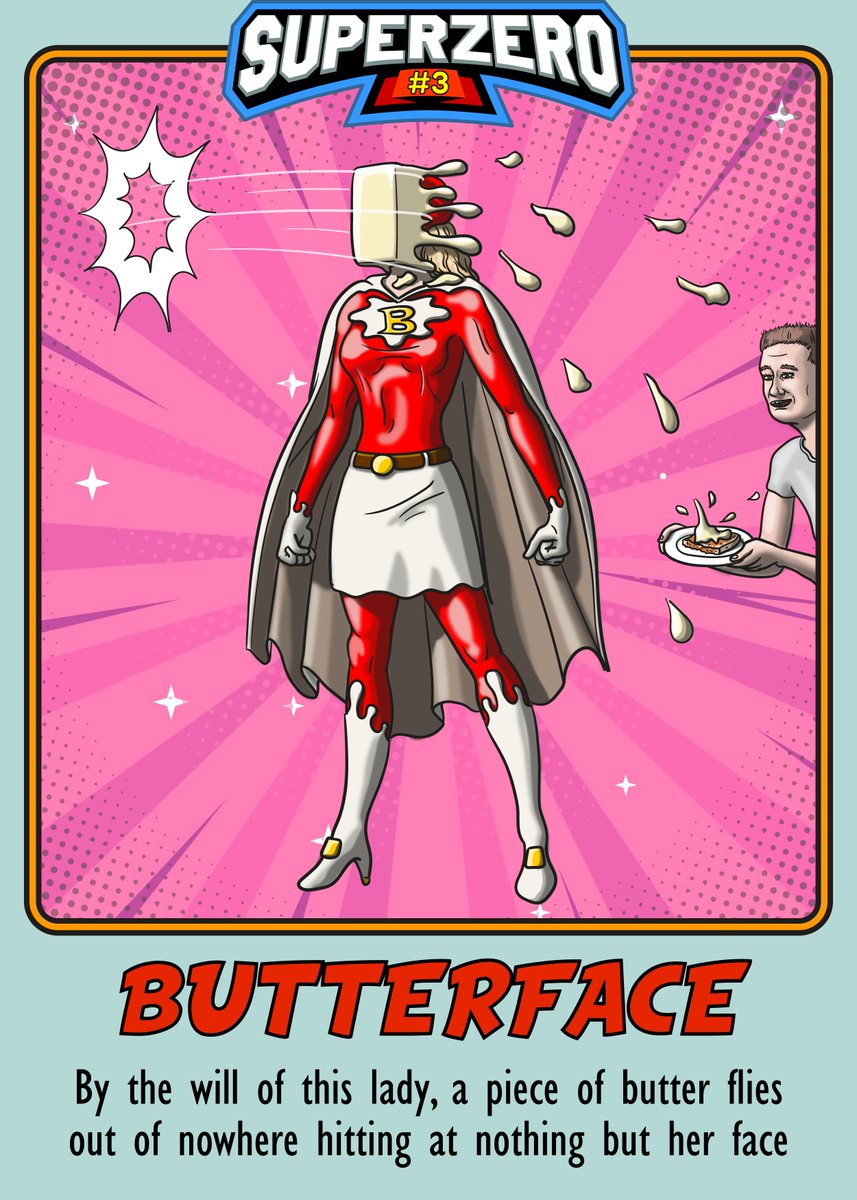 GA fam🌞🧈😍 'Butterface', card #3 of the SUPERZERO collection is available on secondary 🫶 👇Links👇