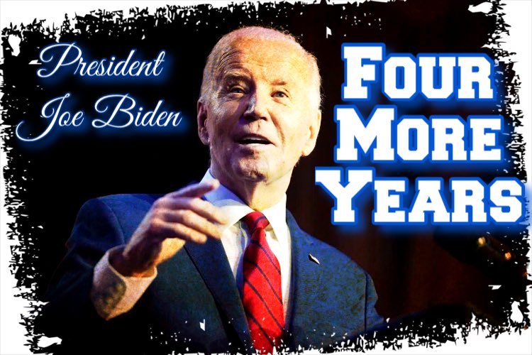 Today is Monday, May 6, 2024 &amp; POTUS Joe R. Biden has been in office for 1,202 days. President Biden doesn’t waste or spend his time attacking, dehumanizing, or trying to scare Americans. His message is one of hope and not of fear. Tap💙RT to keep it going for #JoeBiden