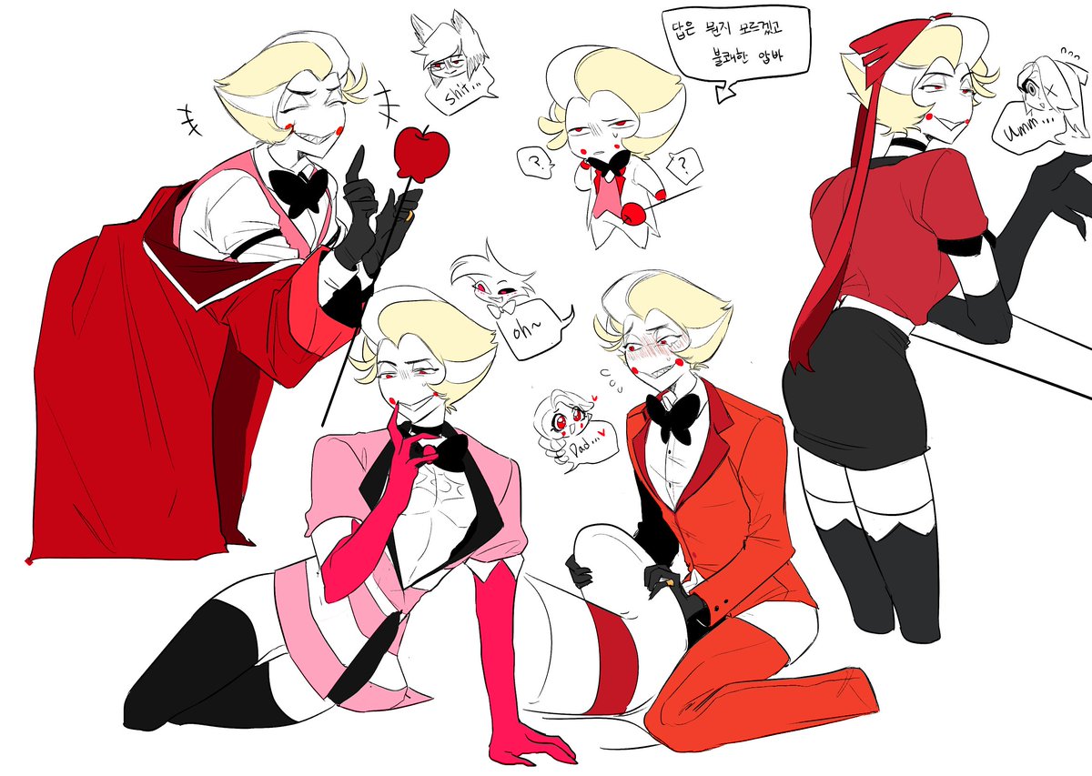 #HazbinHotel #HazbinHotelLucifer 

🏨➡️🍎