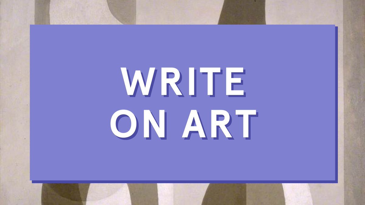 📢 Calling all 14–18-year-olds in Scotland! Write on Art is a @artukdotorg + @PaulMellonCentre competition that asks young people to write about a piece of art they love 🎨 💰 Winners receive cash prizes 📆 Deadline is June 30 Find out more & apply 👉buff.ly/3nAF9Cw