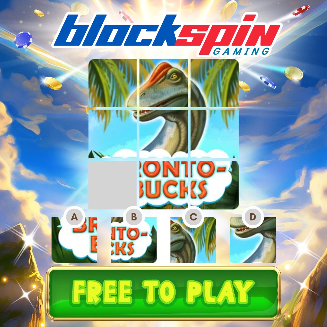 🧩Show us your puzzle-solving skills by solving the Bronto-Bucks! 🦖

🆓Play scratch cards for FREE in @BlockSpinGaming!
#Free2play #FreeNFTs #FreeSlots