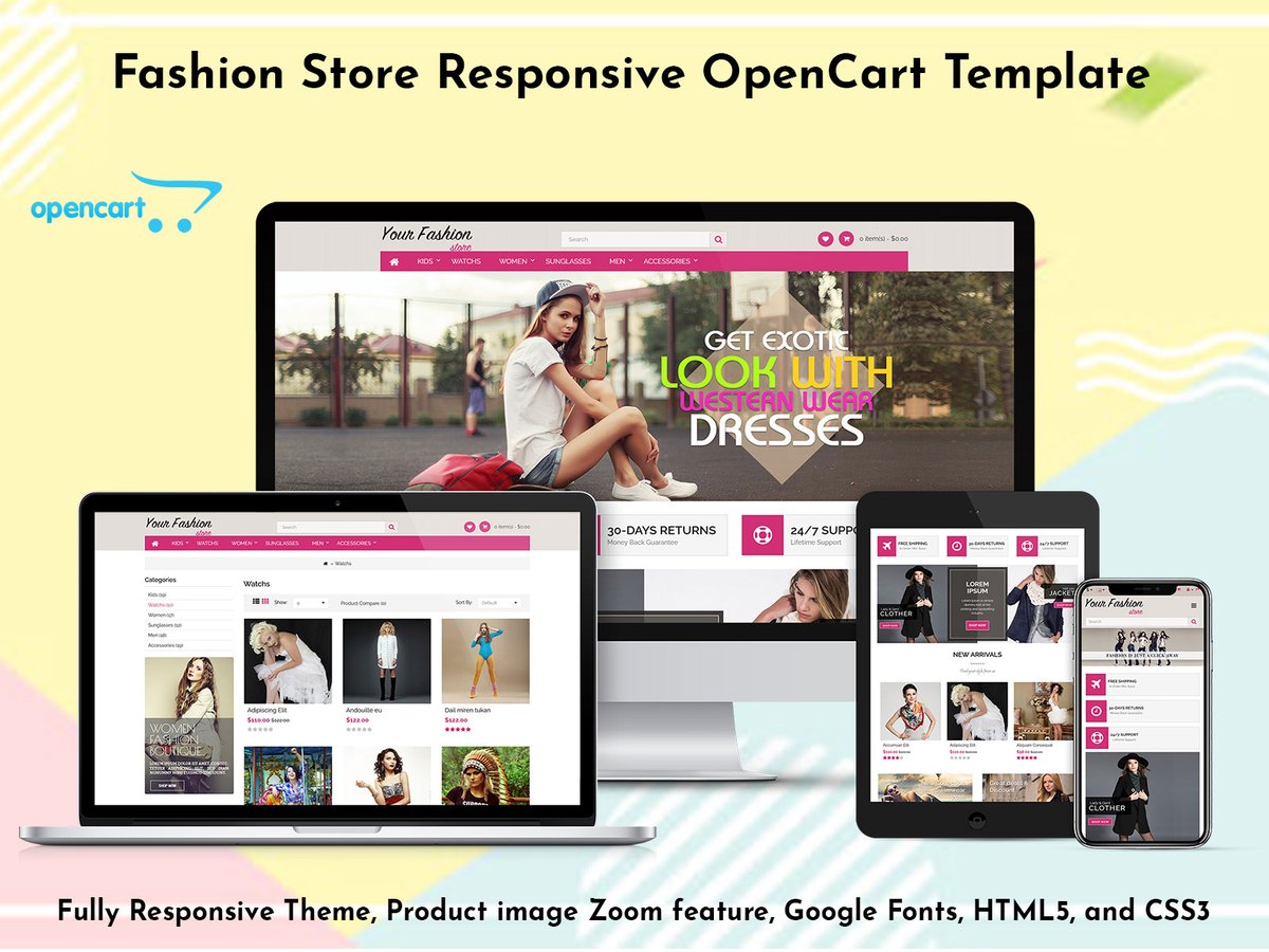 Fashion Opencart Multipurpose Themes is awesome Choice for Fashion Website.
.
Buy Now - ttps://themeforest.net/item/fashion-store-responsive-opencart-template/17674956    
. 
#envato #themeforestt #beautystore #cosmetic #Cosmeticsstore #fashiondesignerclothes #fashionstore