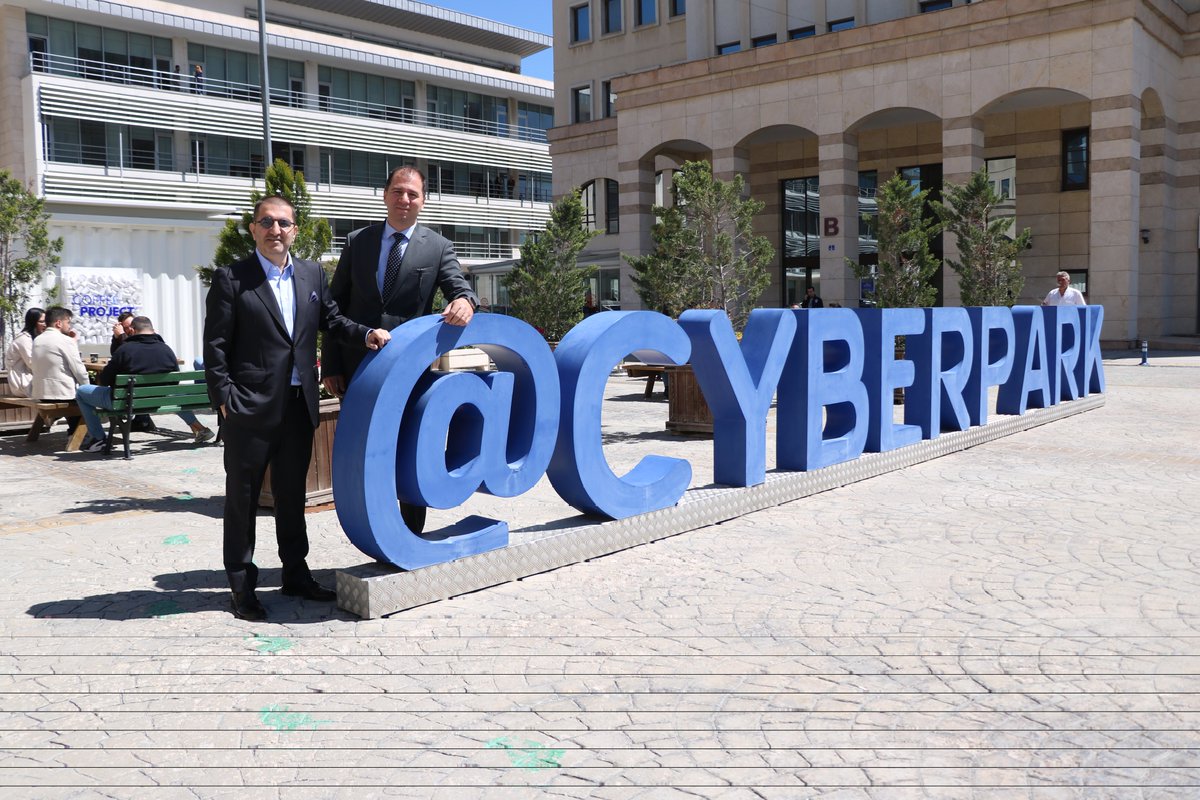 Bilkent @CyberparkTGB Genel Müdürü @FarukInaltekin 'de Bizlerle idi.