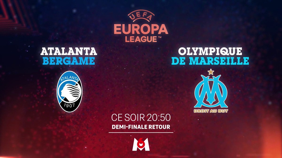 Tout de suite retrouvez le match ,@Atalanta_BC / @OM_officiel, pour la demi-finale retour de l’UEFA Europa League ! ⚽️ #ATAOM