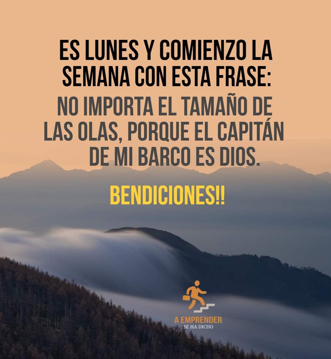 Gracias, gracias, gracias...  Infinitas gracias por una nueva semana y por éste día Padre celestial

Que todos tengamos un lunes bien chingón!

#ActitudPositiva #BuenaVida #BuenaVibra #BuenosDiasATodos #FelizLunes  #LoveRunSmile #YoElegiCorrer #ElPinchiContreras© #Puebla